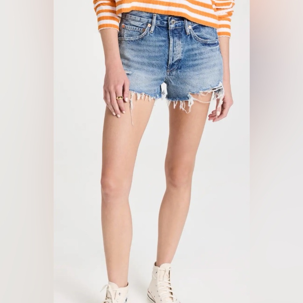 AGOLDE Parker Vintage Cut Off Shorts